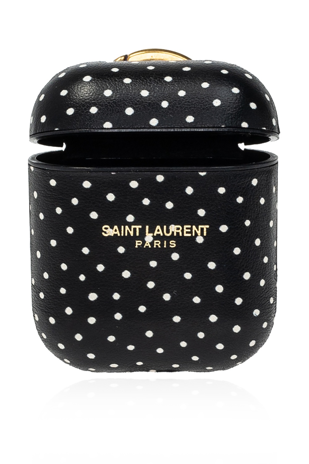 Black AirPods case Saint Laurent - Сумка yves saint laurent